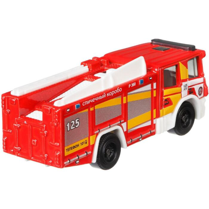 Машинка Mattel Matchbox best of Russia-scania P360 firetruck купить,NaN