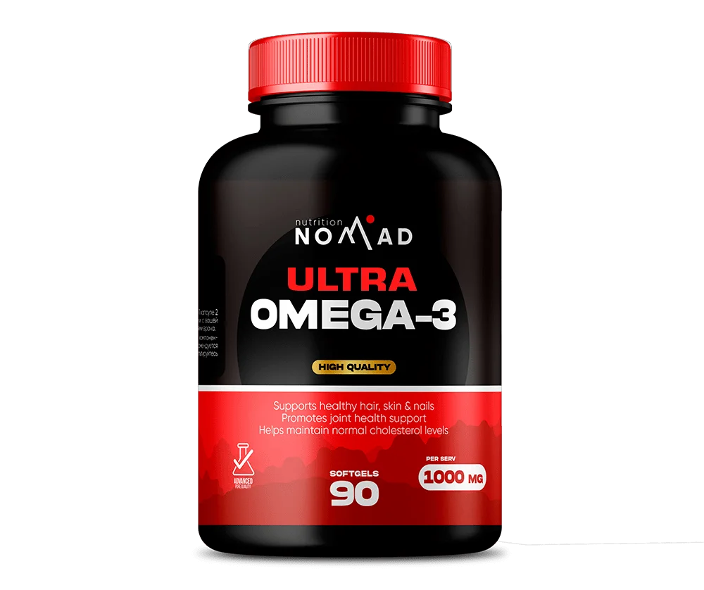 Омега 3 Nomad Nutrition Ultra Omega 3 90 капсул