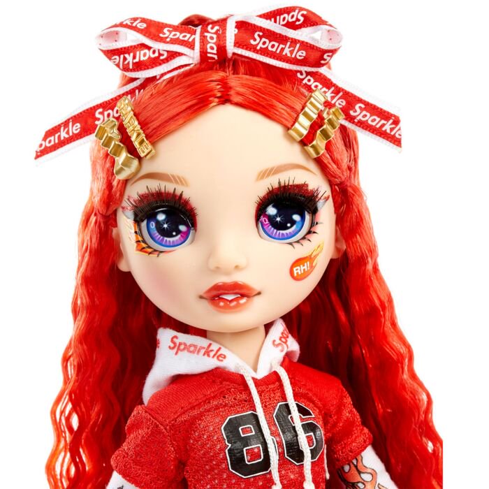 Кукла Poopsie Rainbow high cheer doll-ruby anderson red 28см купить,NaN