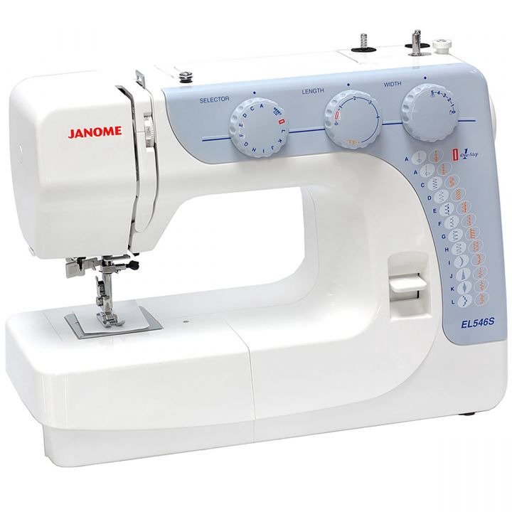 Швейная машина Janome EL-546S белая купить,NaN