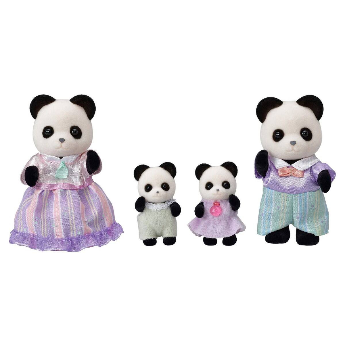 Фигурки Sylvanian Families Семья панд