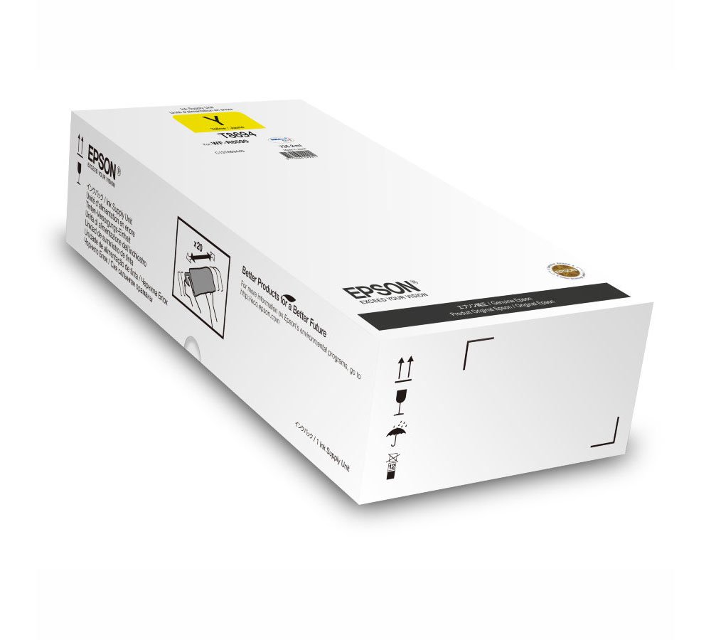 Картридж Epson C13T838440 WF-R5190DTW RIPS WF-R5690DTWF RIPS желтый