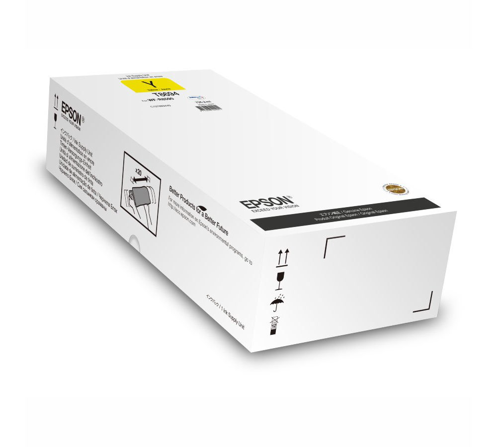 Картридж Epson C13T838440 WF-R5190DTW RIPS WF-R5690DTWF RIPS желтый купить,NaN