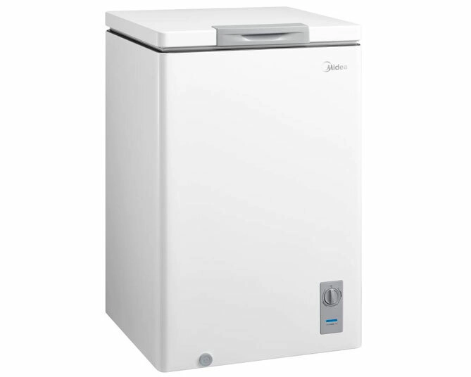 Морозильный ларь Midea MDRC152SLF01G белый купить,NaN
