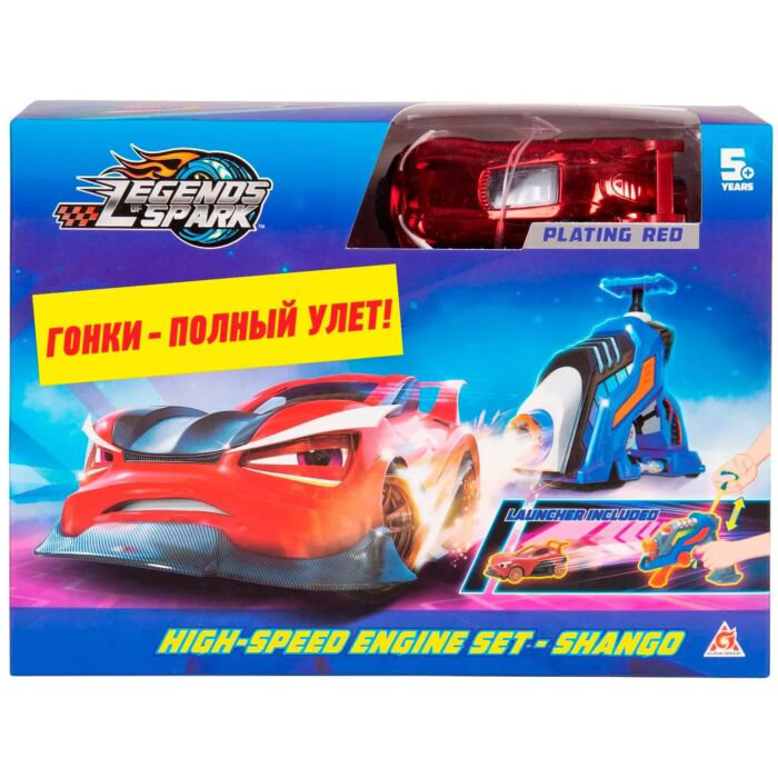 Игровой набор  Legends of Spark Бластер+машина Шанго купить,NaN