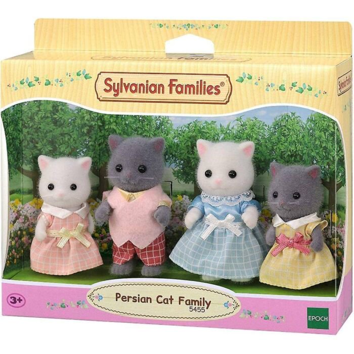 Игровой набор Sylvanian Families Семья персидских кошек купить,NaN
