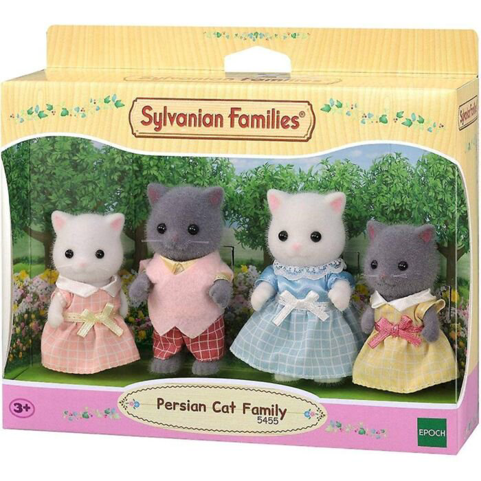 Игровой набор Sylvanian Families Семья персидских кошек купить,NaN