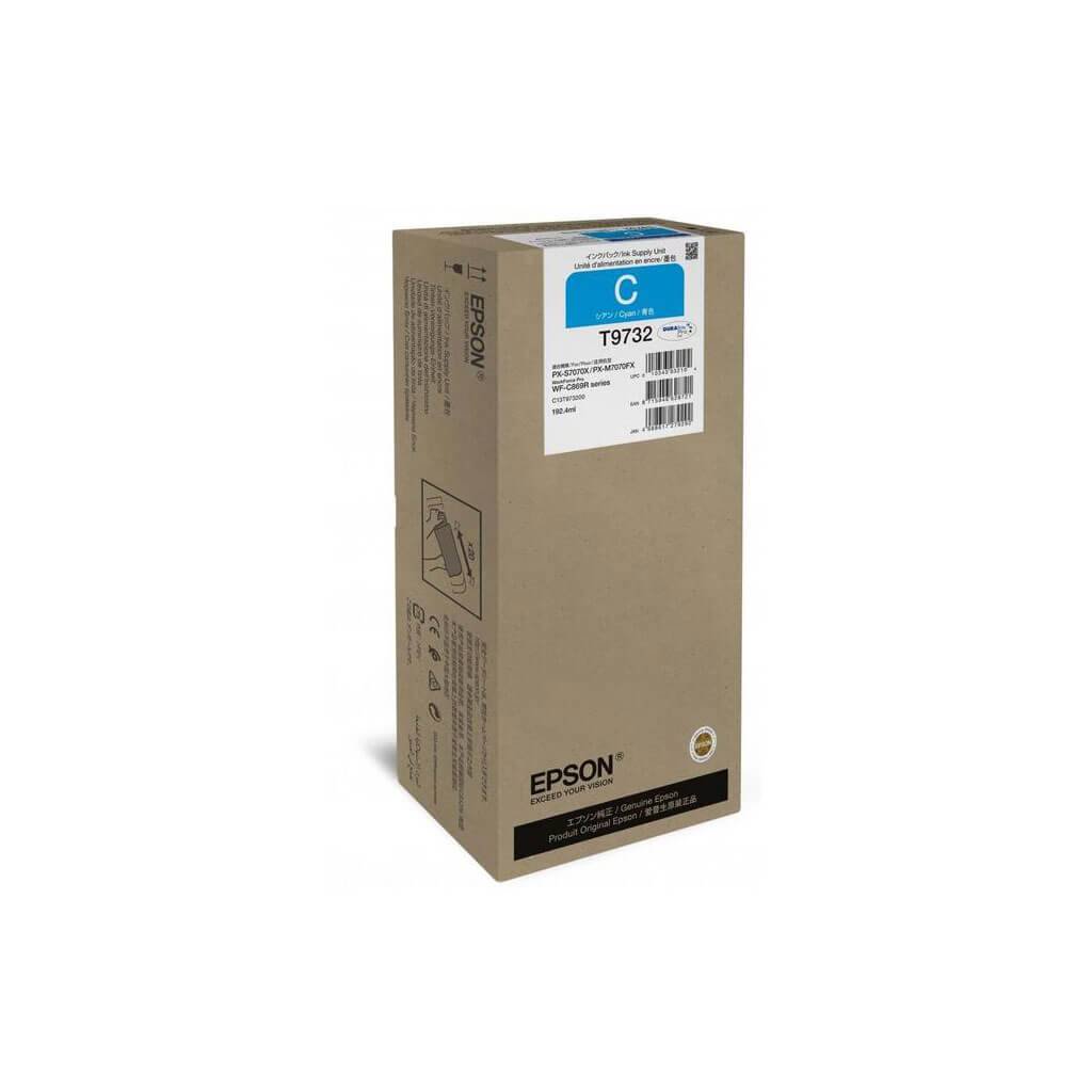 Картридж Epson C13T973200 WorkForce Pro WF-C869R XL голубой купить,NaN