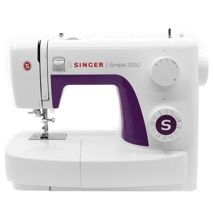 Швейная машина Singer Simple 3250 бело-фиолетовая