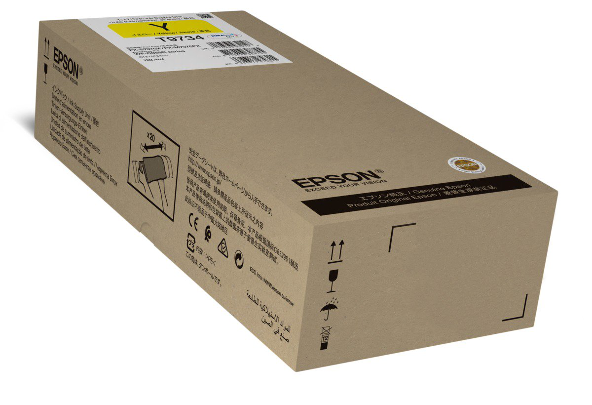 Картридж Epson C13T973400 WorkForce Pro WF-C869R XL желтый купить,NaN