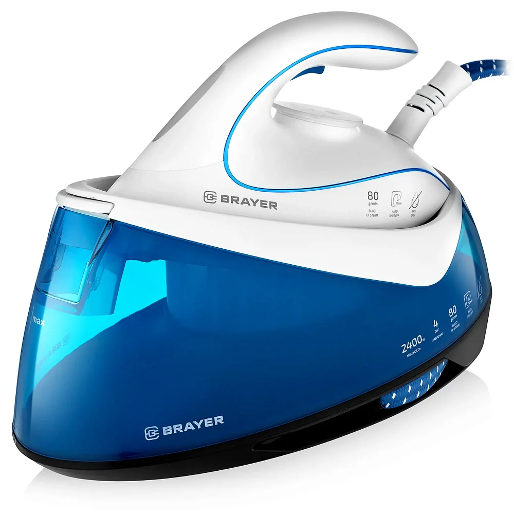 Парогенератор Brayer BR4150 cиний купить,0