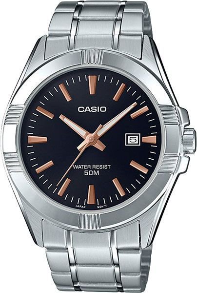 Часы Casio MTP-1308D-1A2VDF серебристые купить,NaN