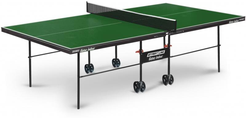 Стол теннисный Start Line Game Indoor 6031-3 зеленый купить,NaN