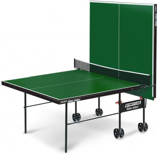 Стол теннисный Start Line Game Indoor 6031-3 зеленый купить,NaN