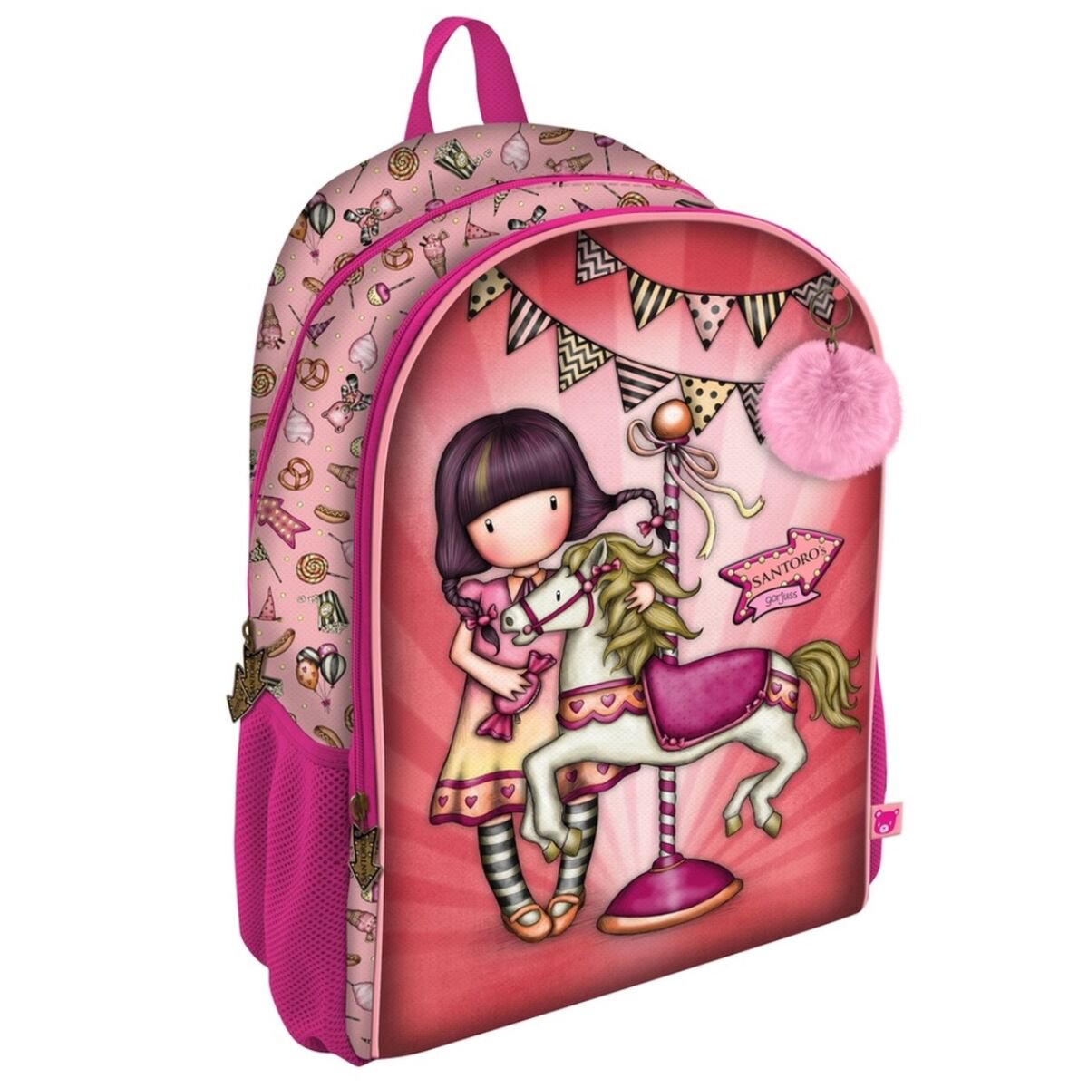Рюкзак Santoro Carousel 22,5л розовый купить,NaN