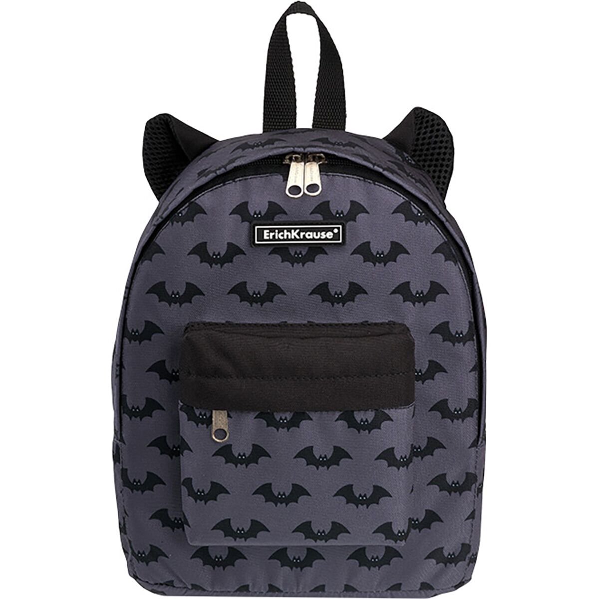 Рюкзак Erich Krause EasyLine Animals Bat Cave 6л черно-серый купить,NaN