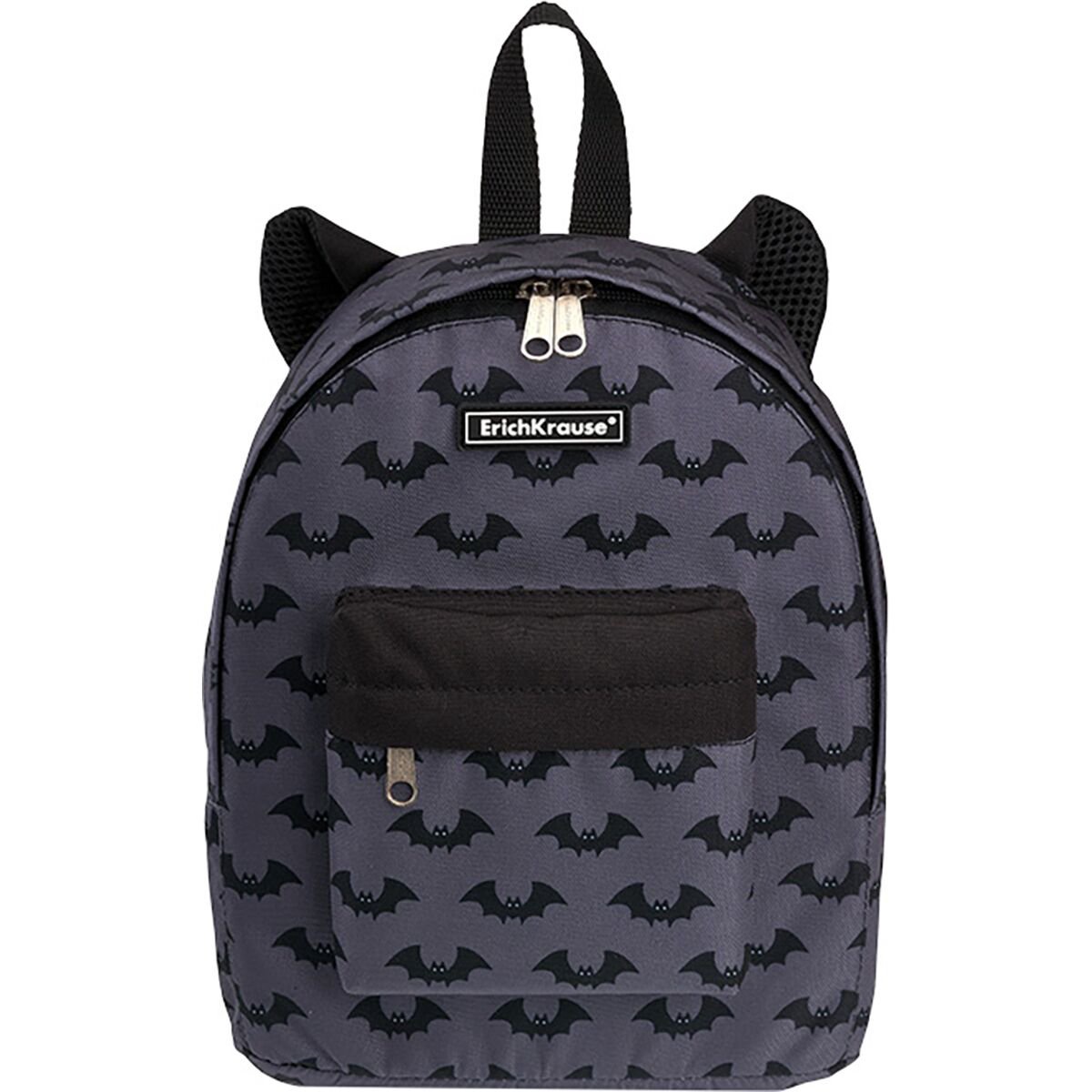 Рюкзак Erich Krause EasyLine Animals Bat Cave 6л черно-серый купить,NaN