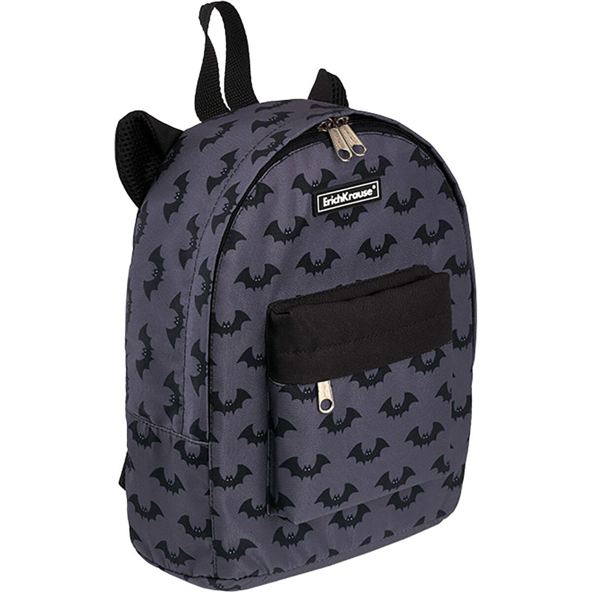 Рюкзак Erich Krause EasyLine Animals Bat Cave 6л черно-серый купить,NaN