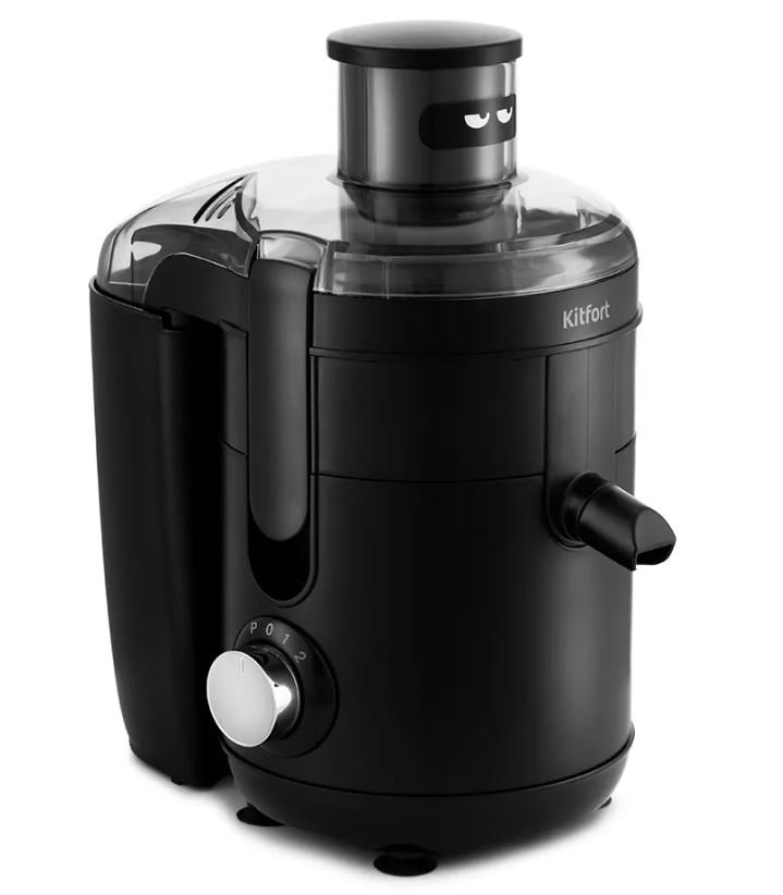 Соковыжималка Kitfort KT-1126 черная купить,NaN