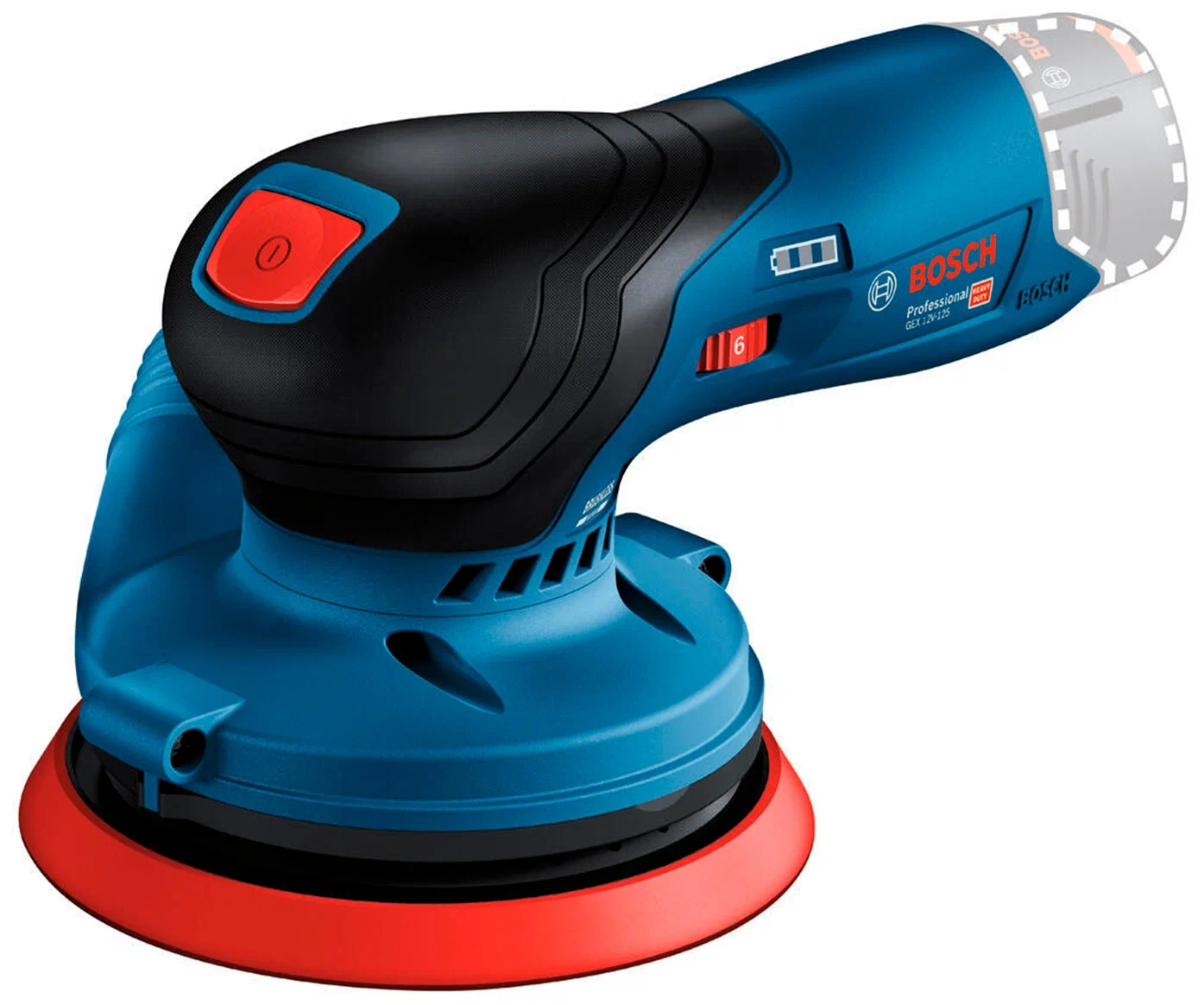 Шлифовальная машина Bosch 12V-125 0601372101