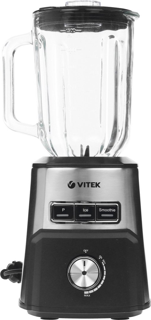 Блендер Vitek VT-8519 черно-серебристый - ForteMarket Блендер Vitek VT-8519 черно-серебристый купить,0