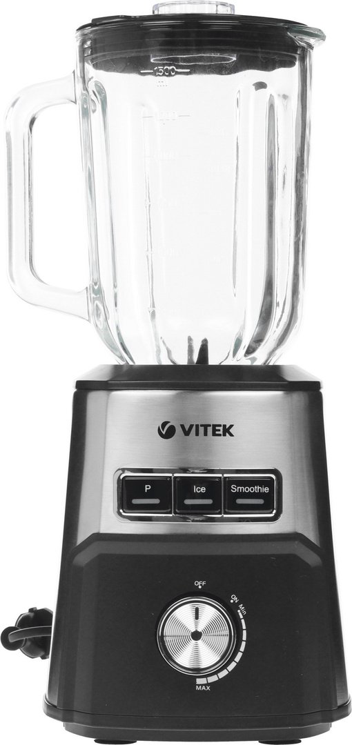 Блендер Vitek VT-8519 черно-серебристый купить,NaN