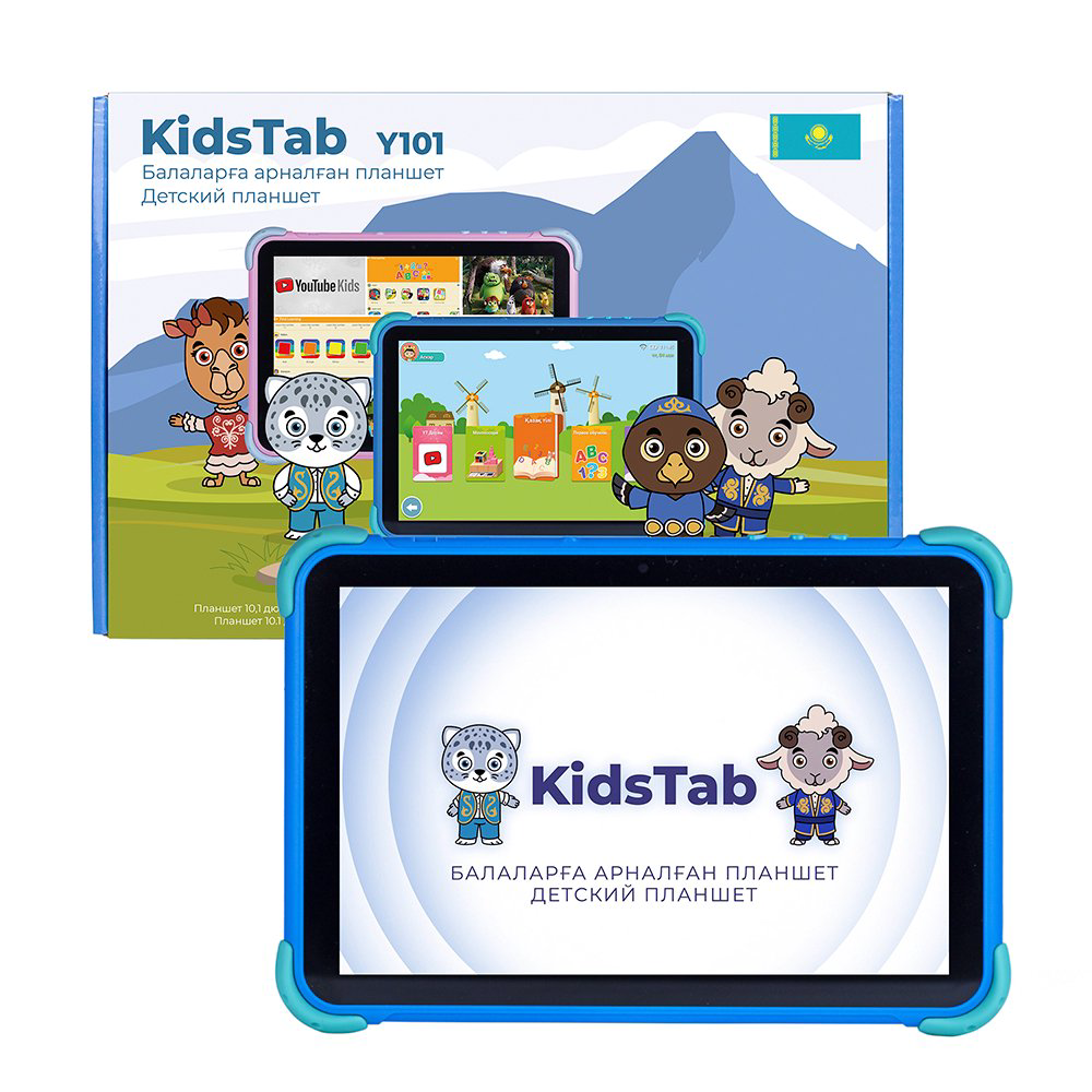 Детский планшет KidsTab Y101 4/64Гб голубой купить,NaN