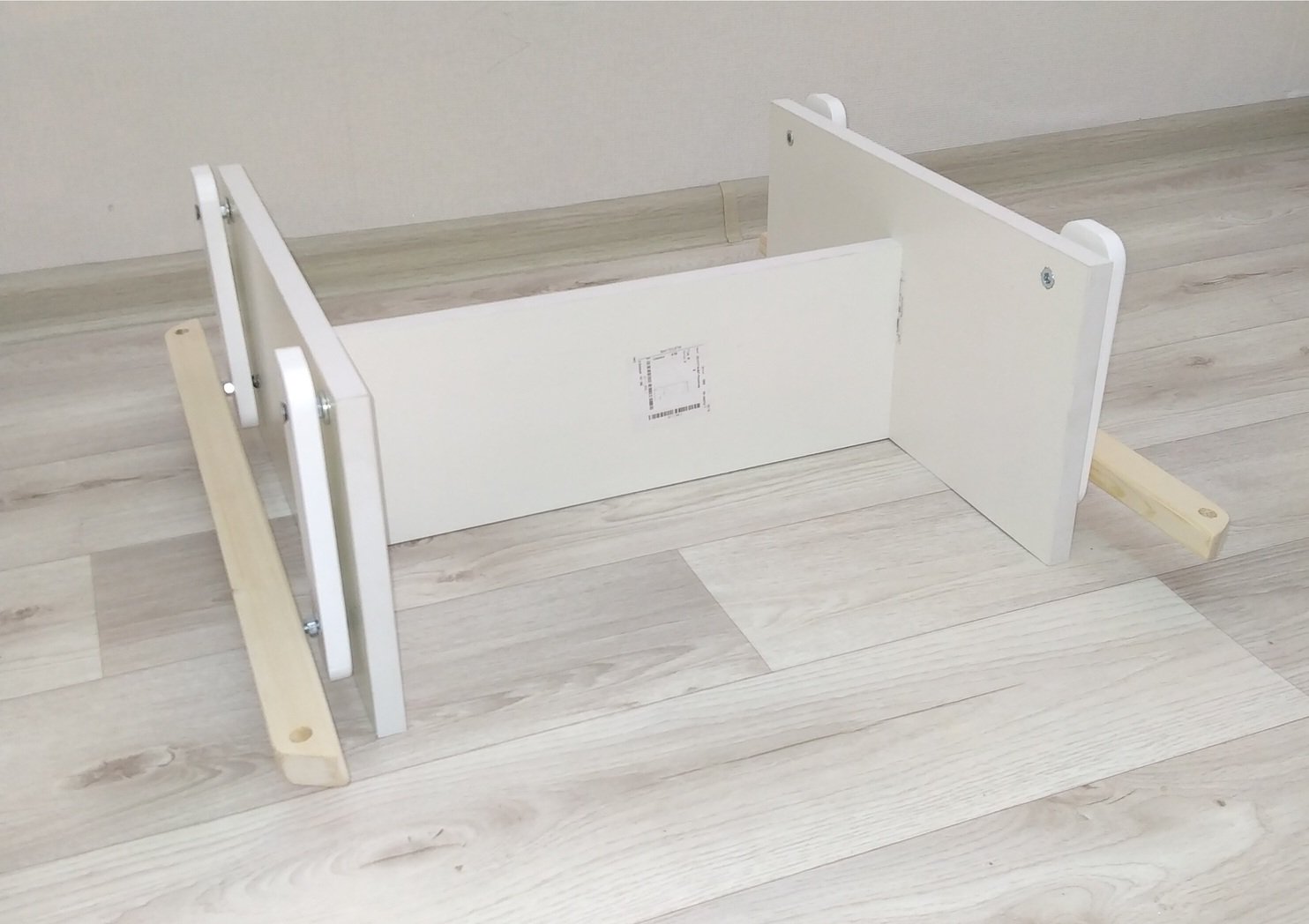 Кроватка-манеж Newborn 7&1 Mosque pendulum 2 mattresses белая