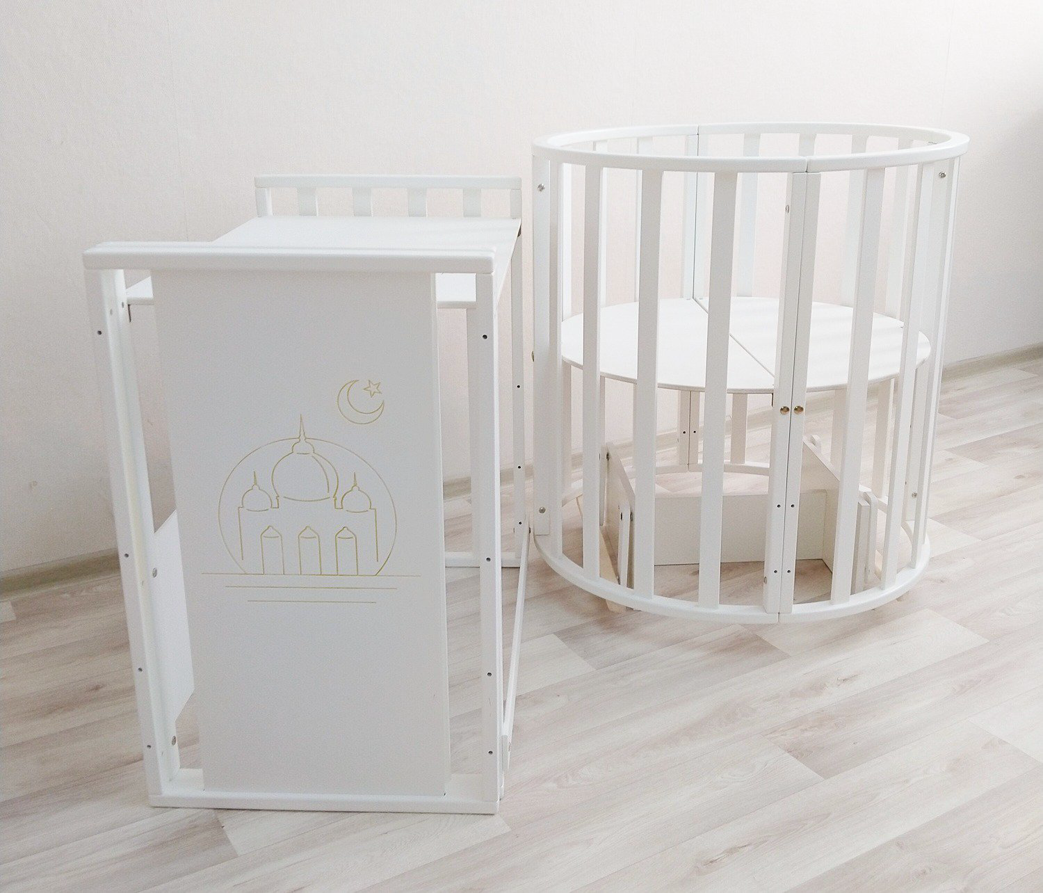 Кроватка-манеж Newborn 7&1 Mosque pendulum  купить,NaN