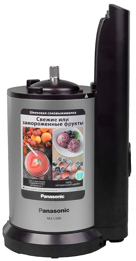 Соковыжималка Panasonic MJ-L500 серебристая