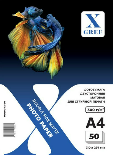 Фотобумага X-Gree A4 MD300 50 листов матовая