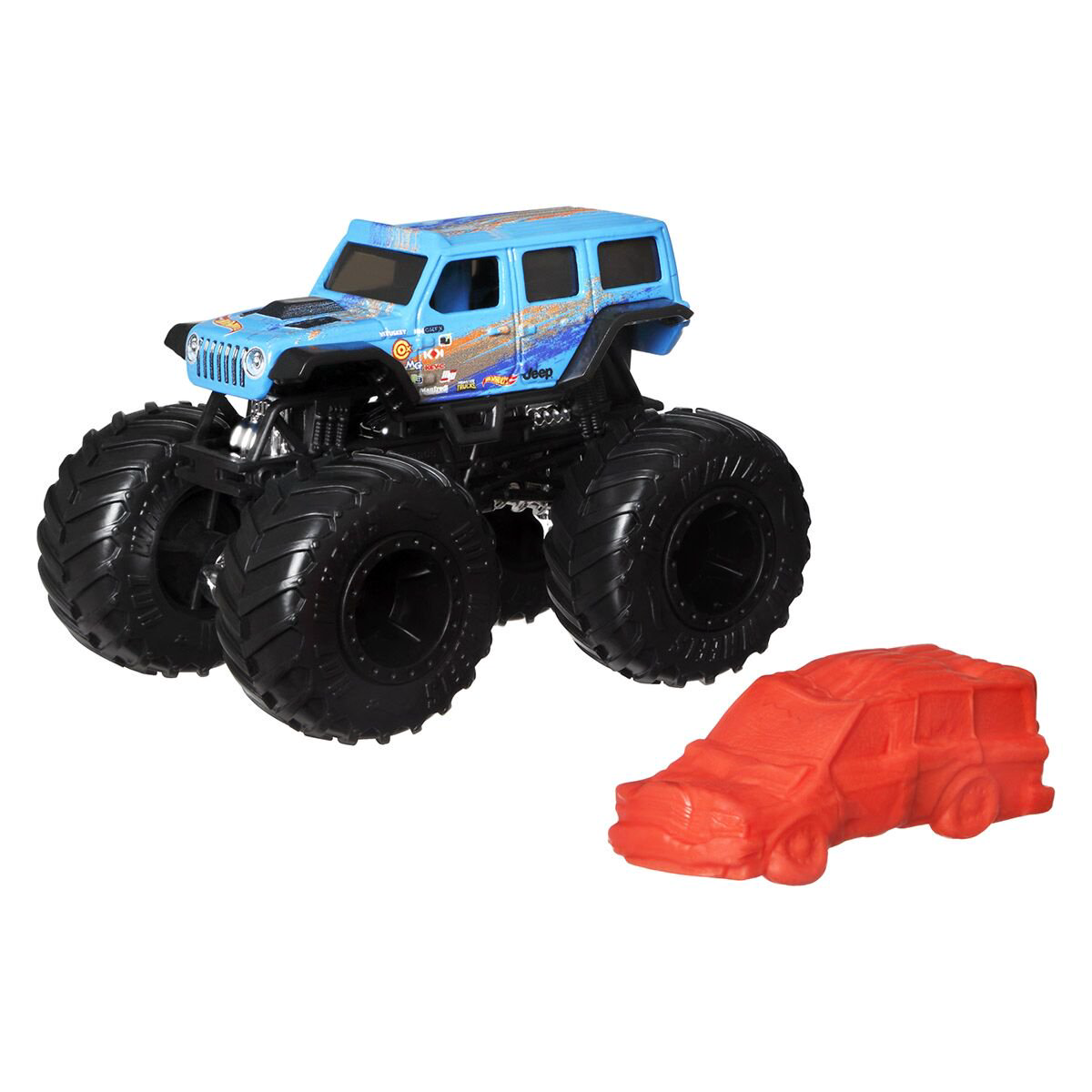 Машинка Hot Wheels Monster Trucks 1:64 Jeep  FYJ44/GWK01 купить,NaN