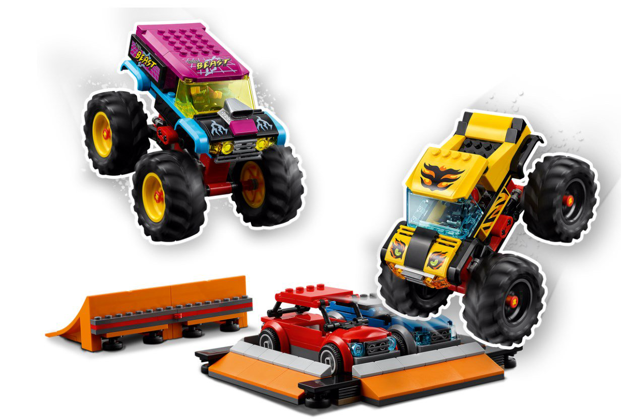 Конструктор Lego City Арена для шоу каскадёров 60295 - ForteMarket Конструктор Lego City Арена для шоу каскадёров 60295 купить,70921
