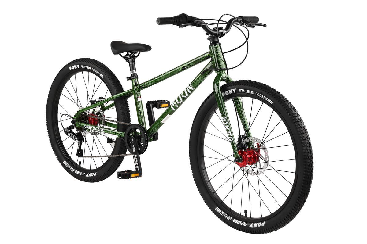 Велосипед Moon Joker 24'' 7 FJ21202-Green Crackle зеленый купить,NaN