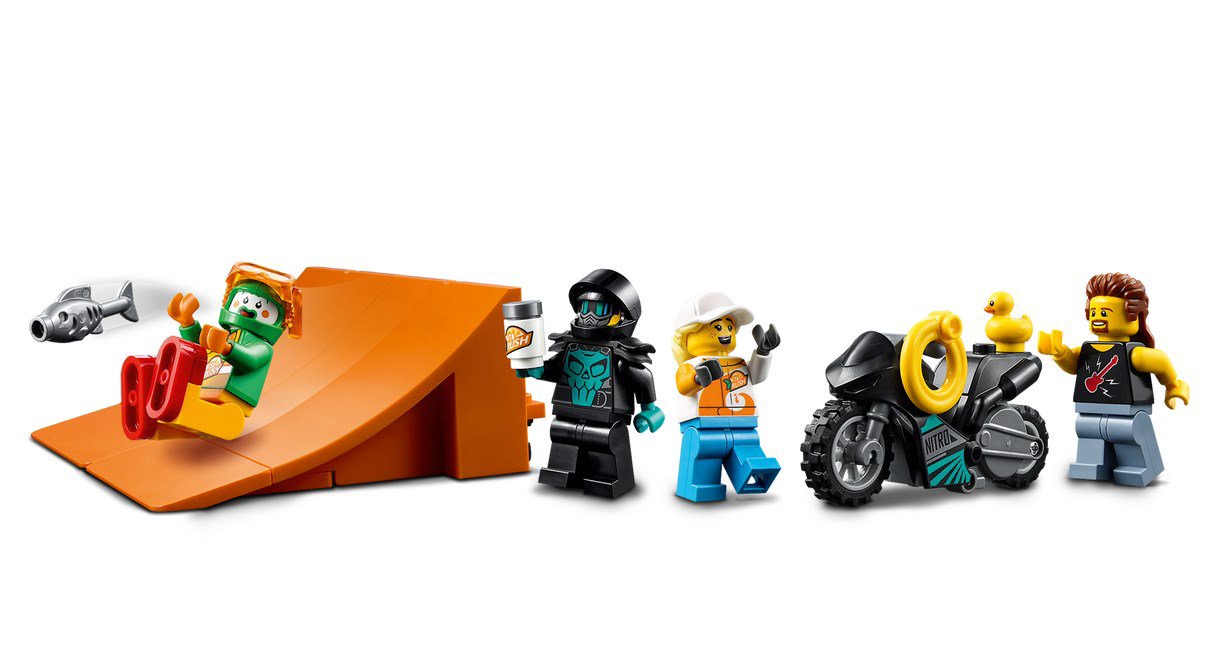 Конструктор Lego City Грузовик для шоу каскадёров 60294 купить,NaN