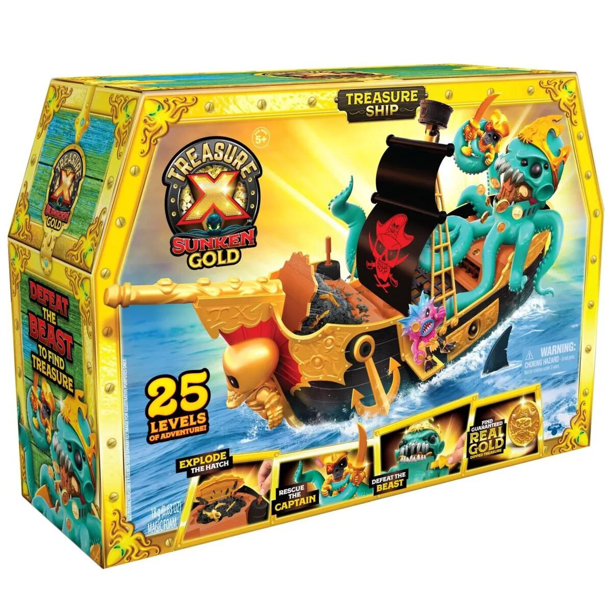 Игровой набор Treasure X Корабль c сокровищами купить,NaN