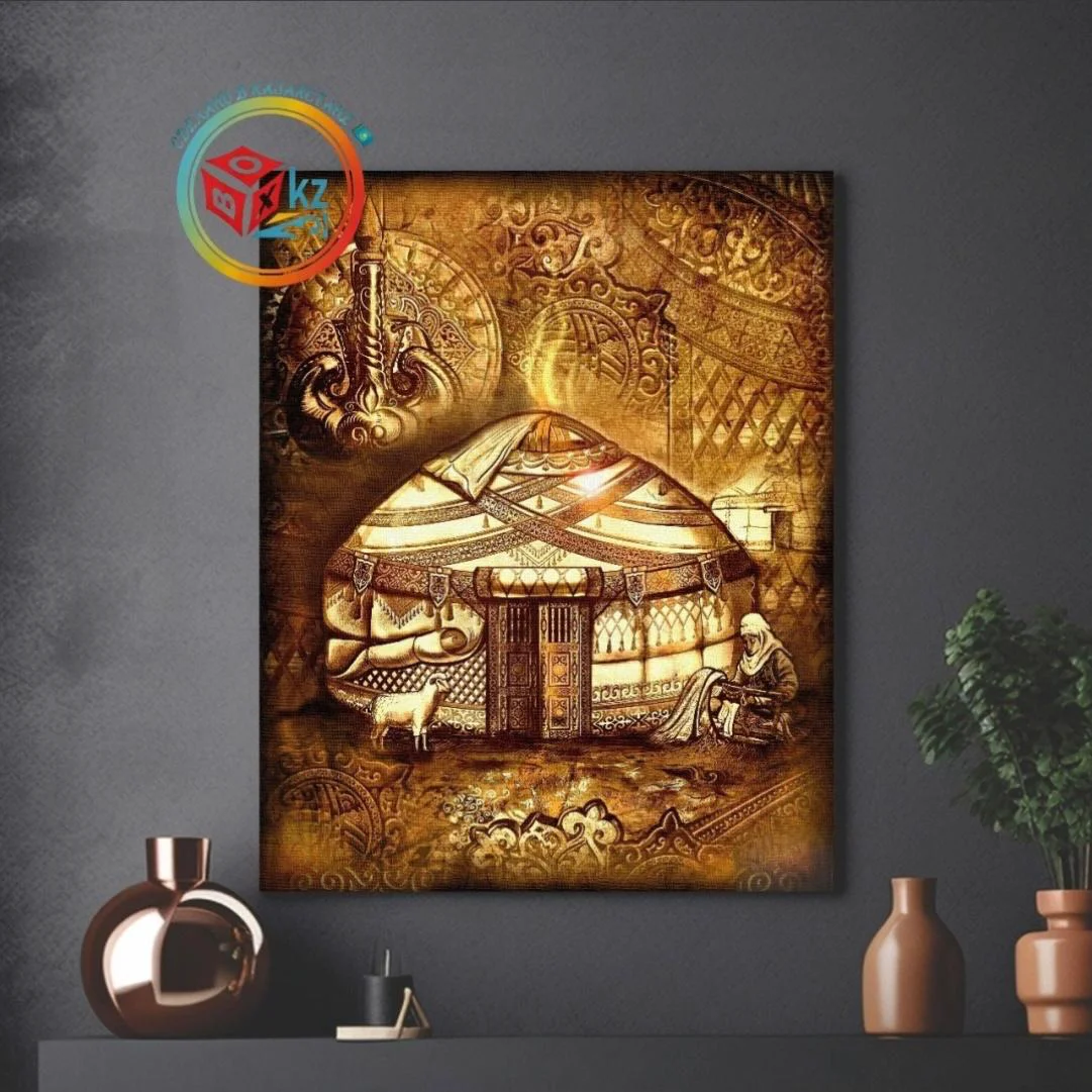 Картина Box.kz Юрта 40х50 см 