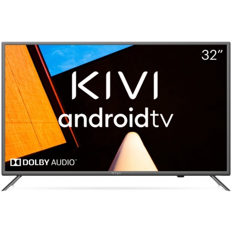 Телевизор Elista 32" Kivi 32H710KB LED HD Grey