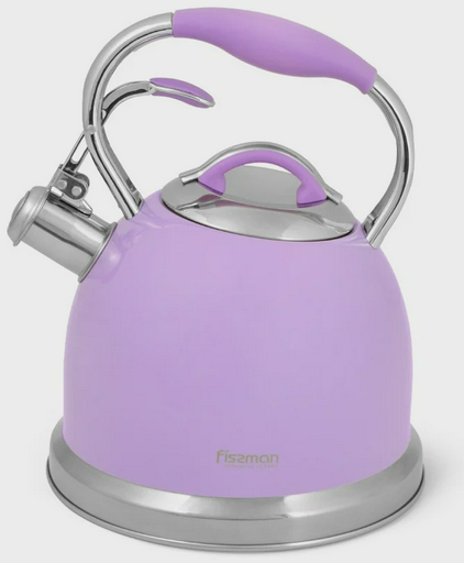 Чайник Fissman Felicity 2.6л фиолетовый