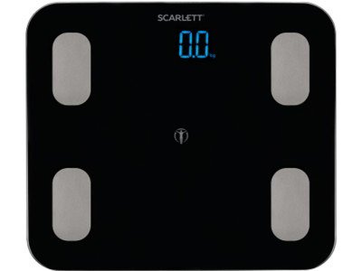 Весы напольные Scarlett SC-BS33ED46 черные