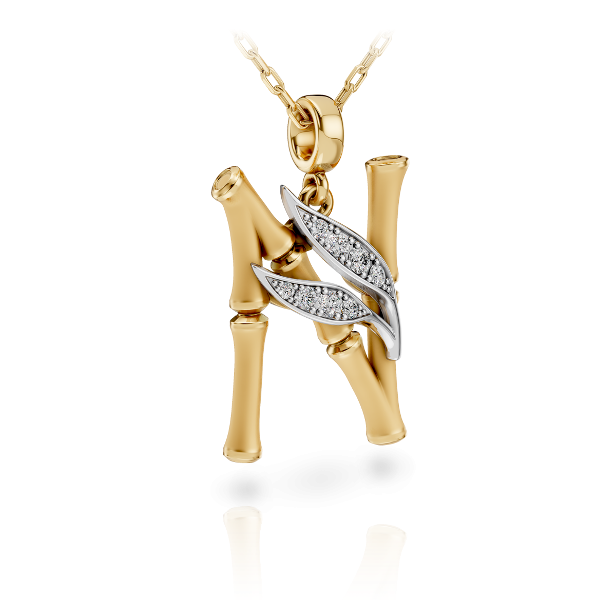 Колье Carrera y Carrera Bambu 519 45см 4.1гр 0.056крт купить,1750000