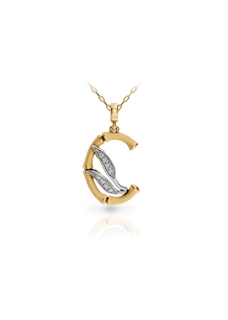 Колье Carrera y Carrera Bambu 507 45см 3.68гр 0.048крт