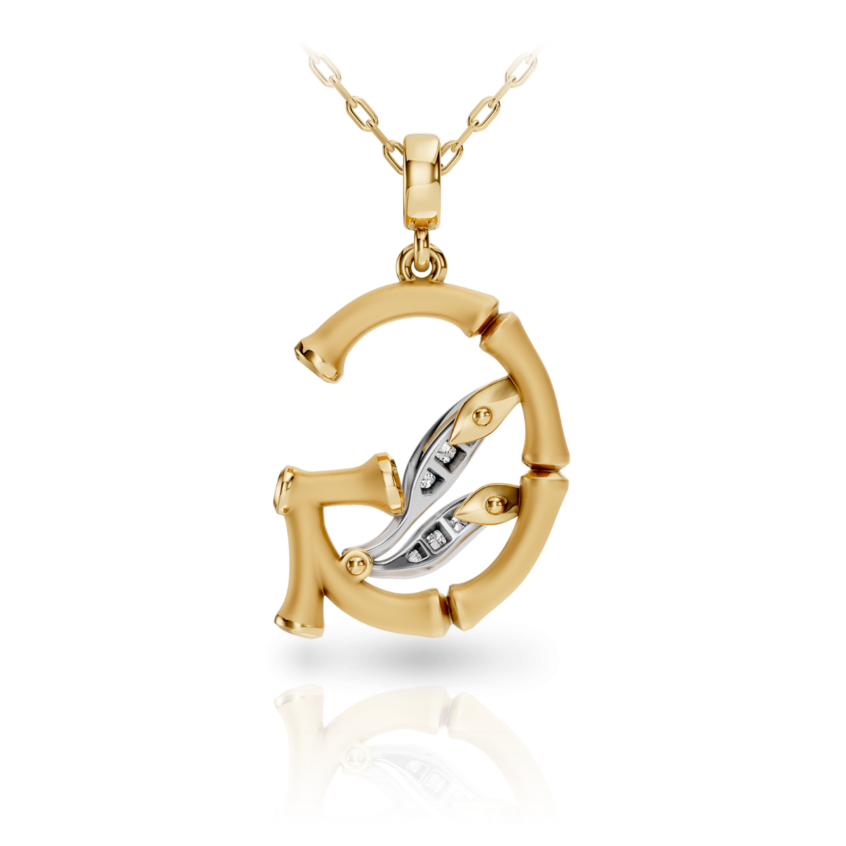 Колье Carrera y Carrera Bambu 515 45см 3.88гр 0.049крт купить,1750000