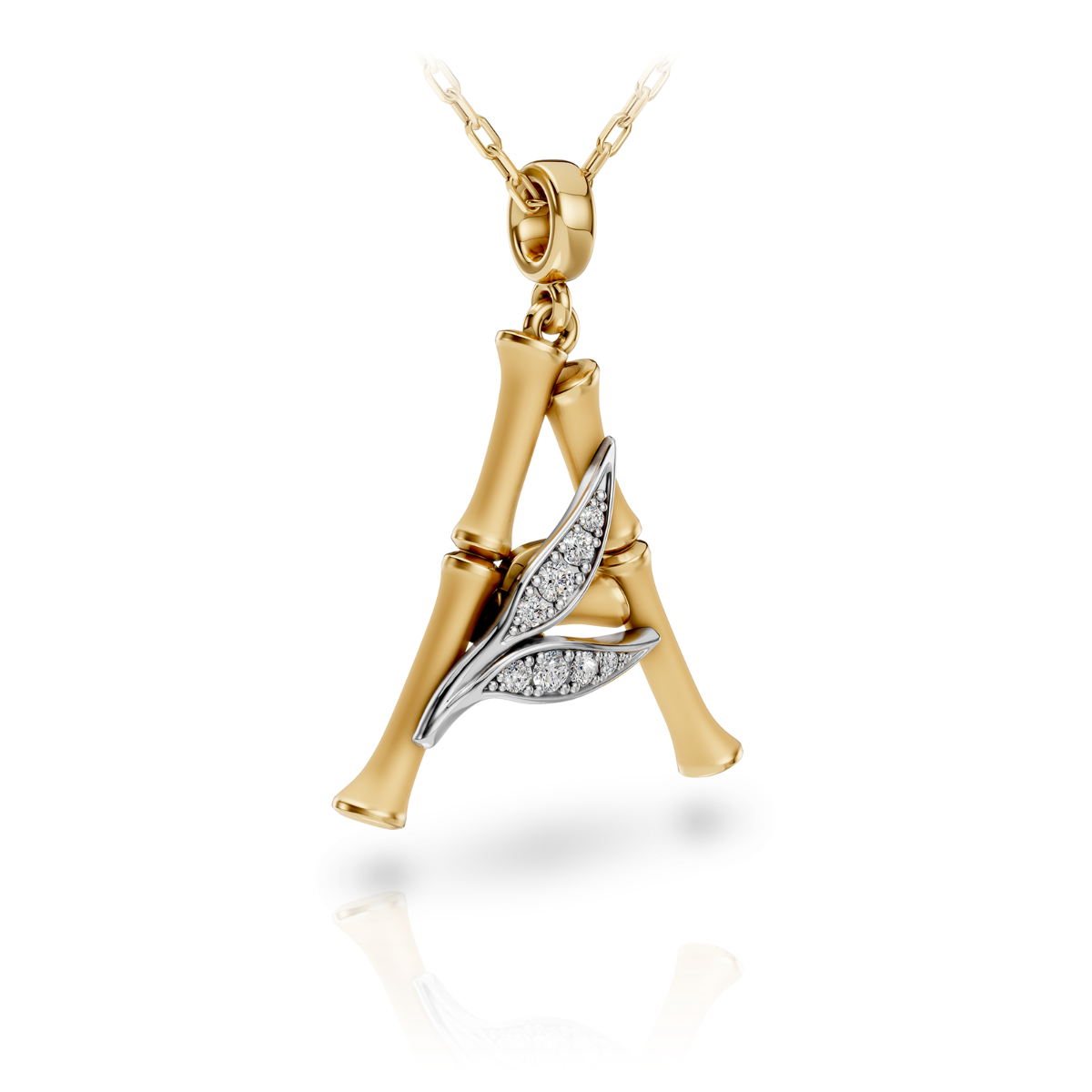 Колье Carrera y Carrera Bambu 495 45см 3.89гр 0.053крт  купить,1750000