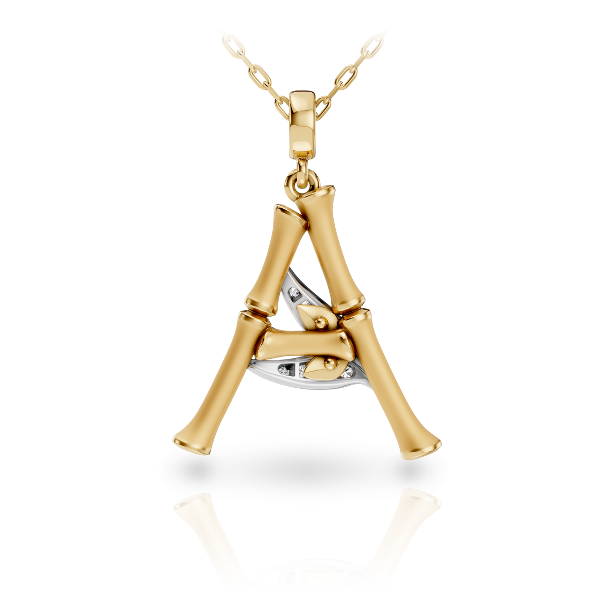 Колье Carrera y Carrera Bambu 495 45см 3.89гр 0.053крт  купить,1750000