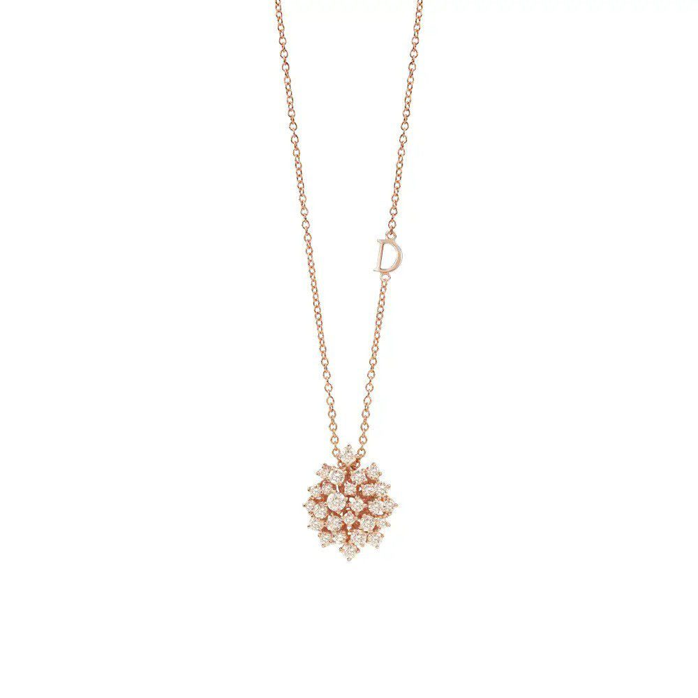 Колье Damiani Mimosa 18405 45см 5.3гр 1.07крт купить,NaN