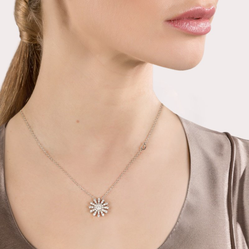 Колье Damiani Margherita 18178 д 45см 6.2гр 0.654крт купить,3770000