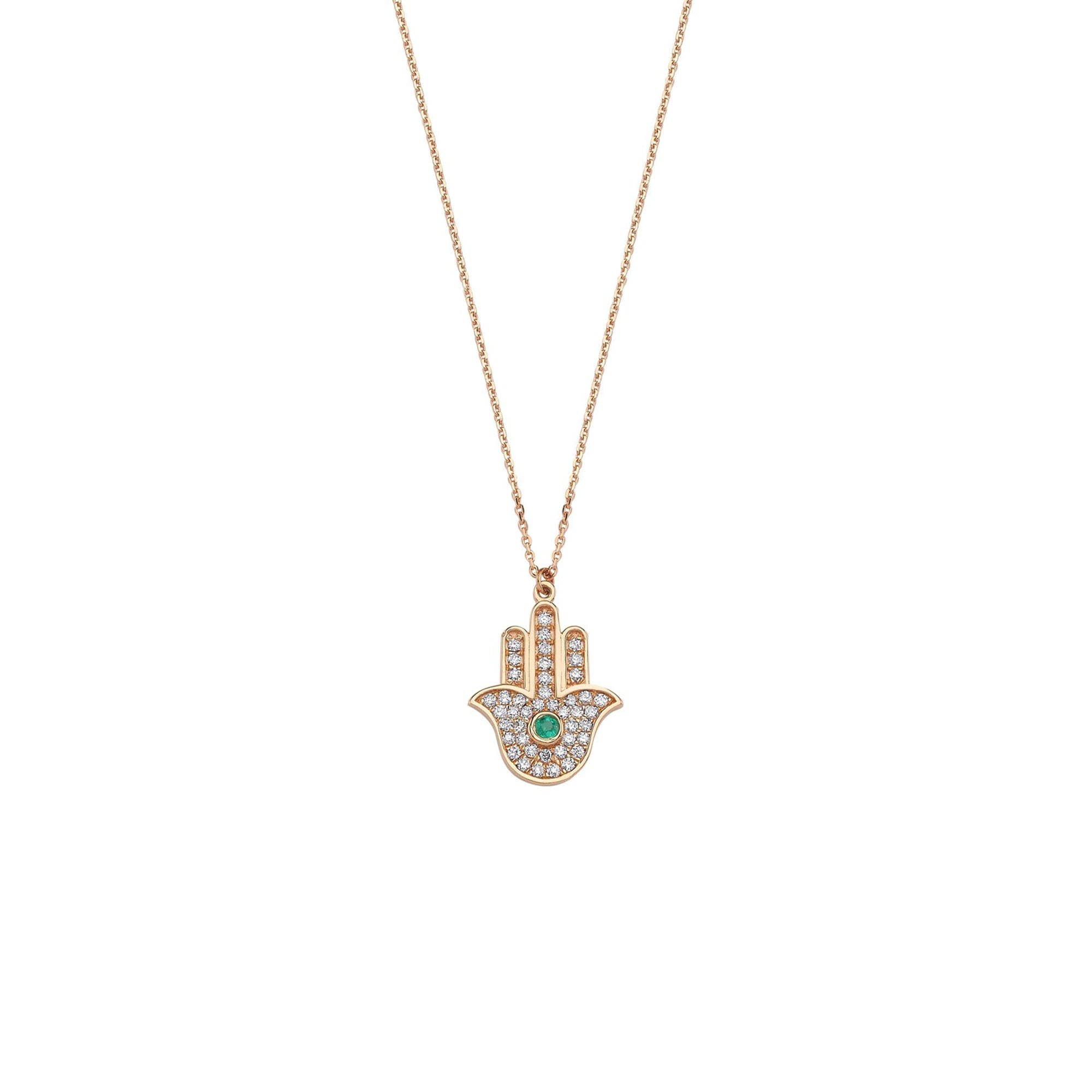 Колье BG Hamsa 2888 45см 2.11гр 0.17крт купить,NaN
