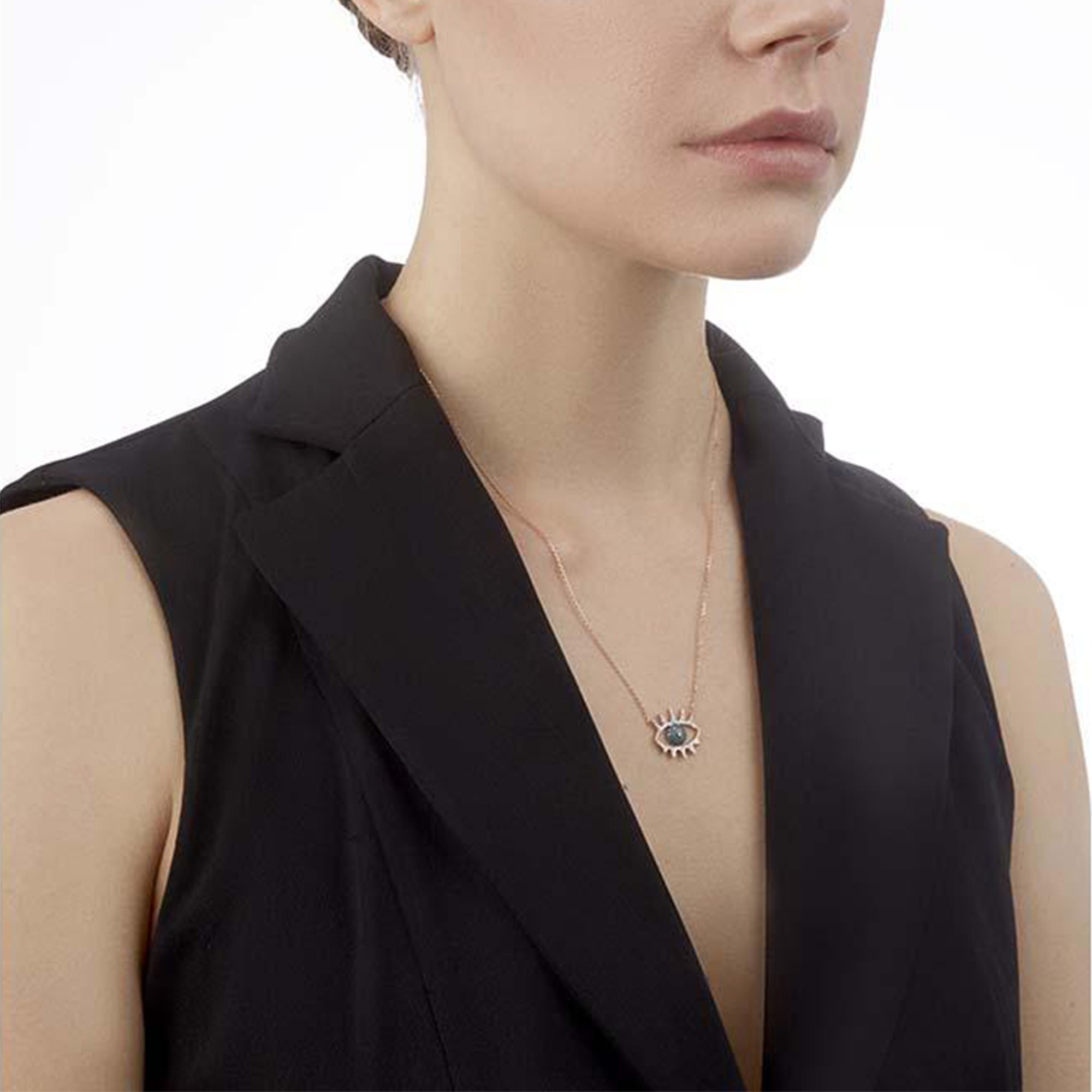 Колье BG Eye Light 2899 45см 3.62гр 0.41крт  купить,NaN