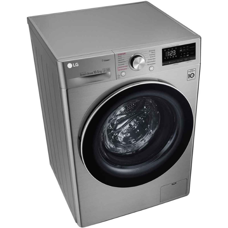 Стиральная машина LG F4V5RS2S серая купить,NaN